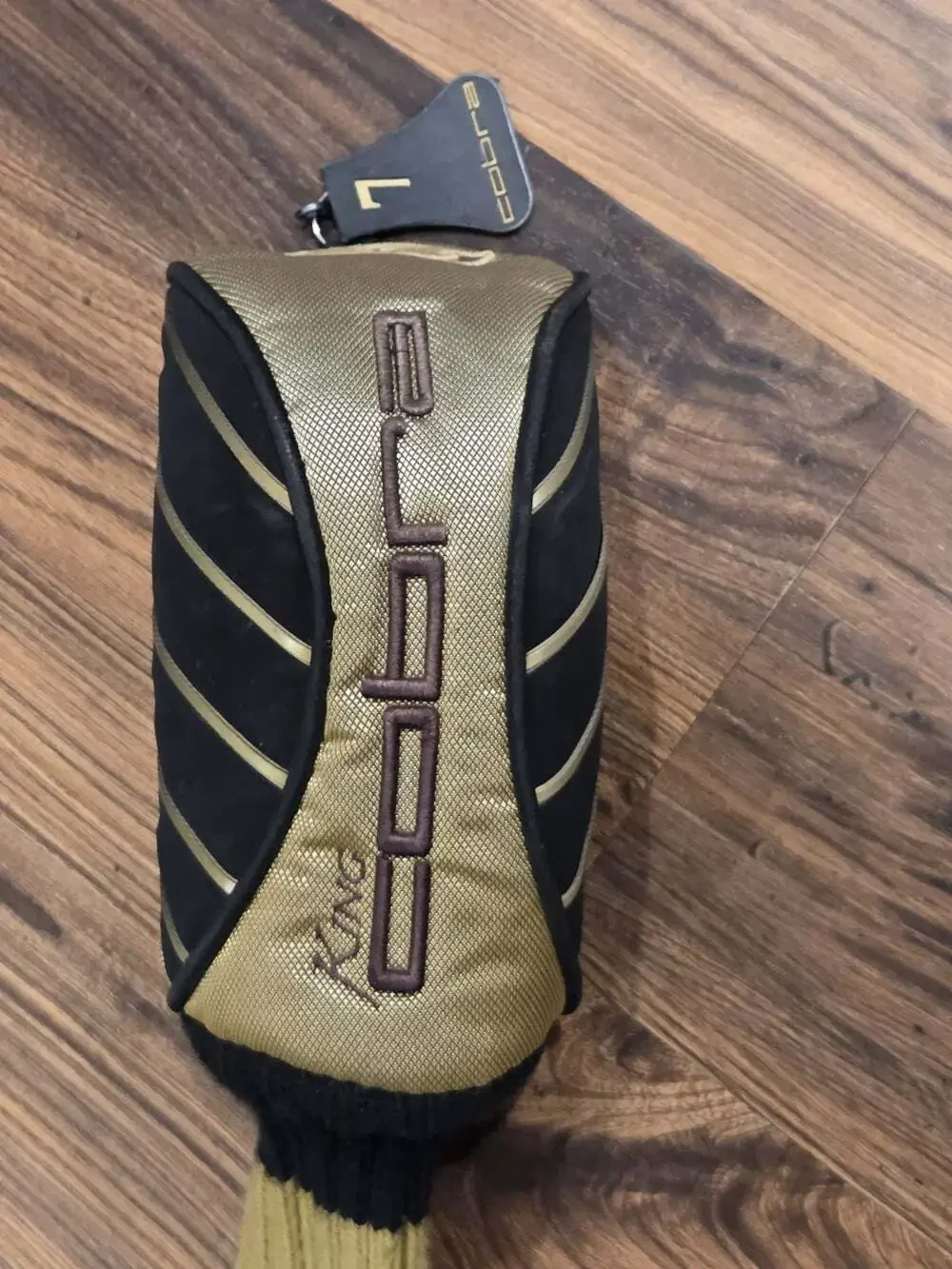 King Cobra SS Golf Club Head Cover Gold & Black #7